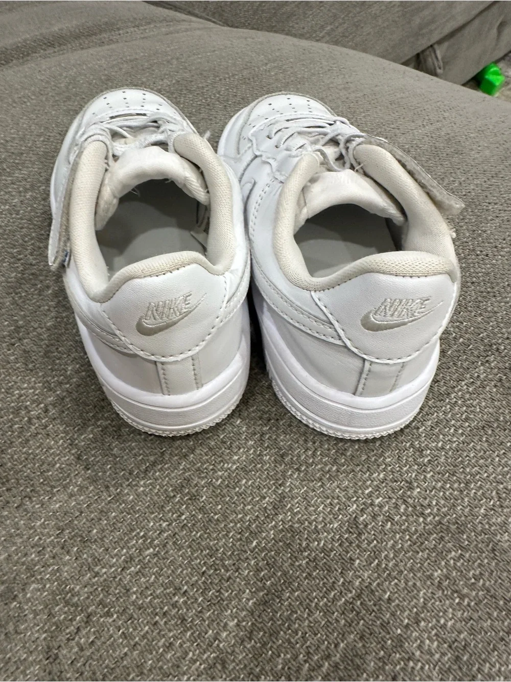 Kids White Low-Top Sneakers - Classic Everyday Style